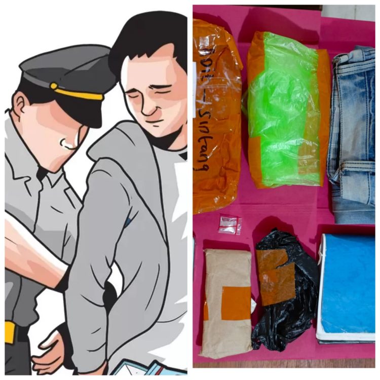 Seorang Oknum Manajer SPBU di Sintang Dibekuk Polisi Karena Kepemilikan Narkoba