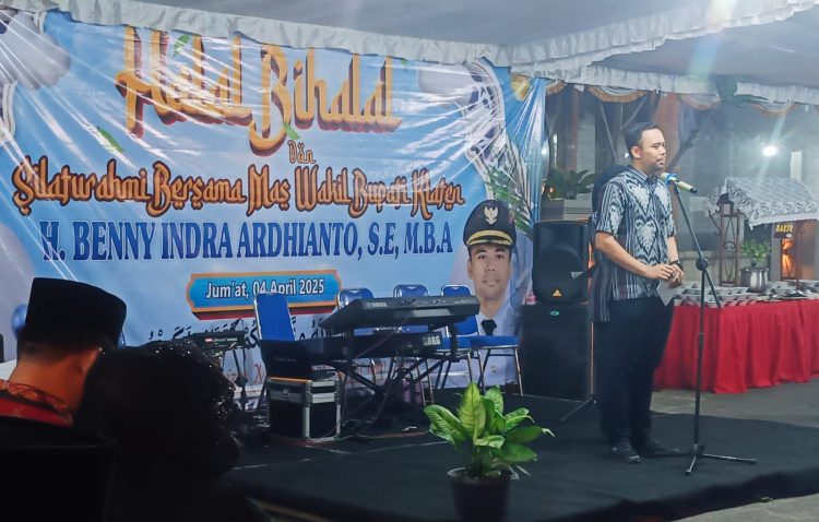 Wakil Bupati Klaten Menggelar Silaturahmi Dan Halal Bi Halal