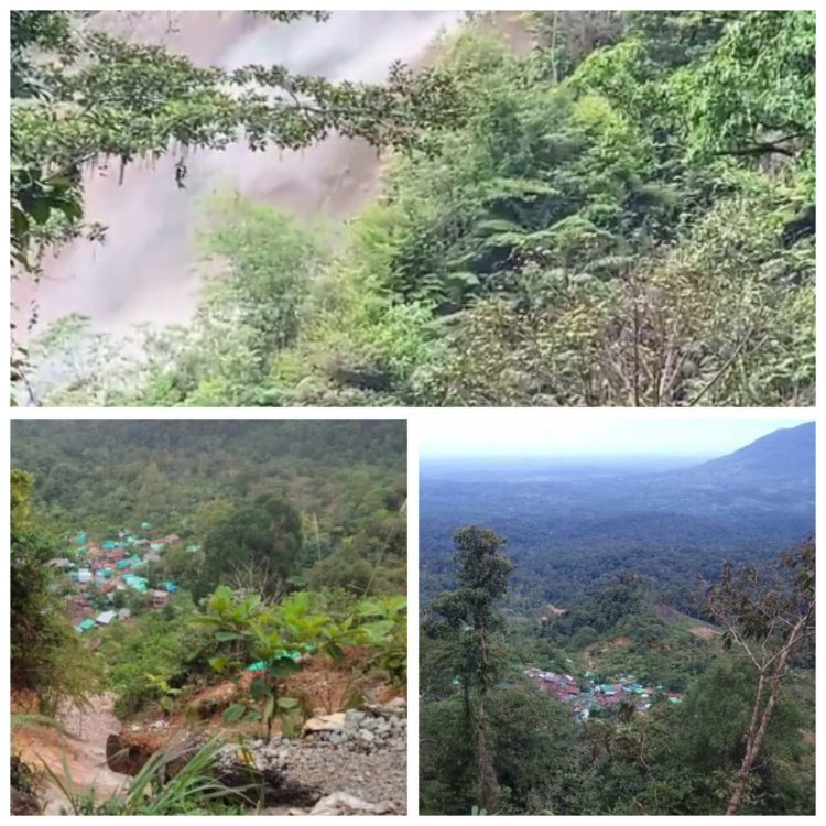 Polres dan Polsek Sepauk Sintang Bungkam Terkait Aktivitas PETI di Bukit Moran Mengakibatkan Terjadinya Tebing Bukit Longsor