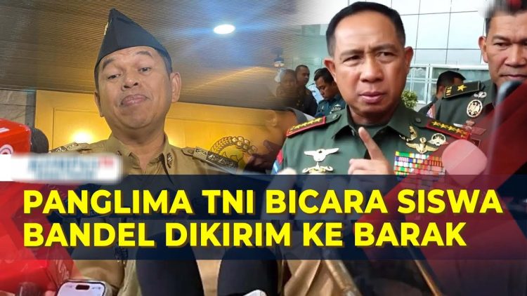 TNI AD Tanggapi Soal Siswa Nakal Jabar Dikirim ke Barak: Tak Langgar Hak Anak
