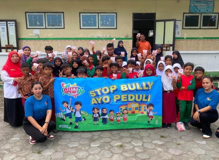 Sosialisasi Anti-Bullying Bersama Yupi di SDN 6 Delanggu