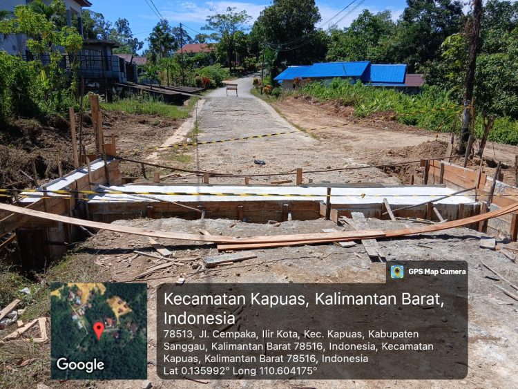 Proyek Pembangunan Box Culvert Diduga Tak Transparan, Tak Ada Plang Pagu Dana