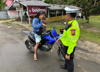 Kasat Lantas Pimpin Ploting Point, Iptu .J.E. Kusuma : Jangan Ada Lagi Pelanggaran