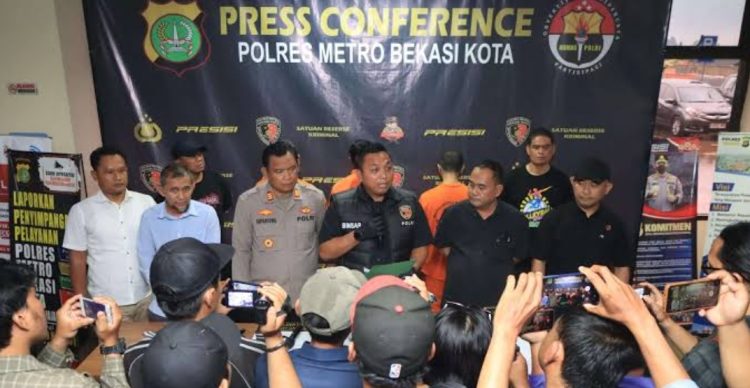 Dua Pelaku Curanmor Dibekuk Polisi di Metland Tambun Bekasi