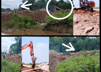 Kapolda Kalbar Diminta Penuhi Janji Hentikan PETI, Namun Aktivitas Dengan Excavator Bebas Beroperasi di Sungai Pendam Desa Sungai Seria Ketungau Hulu