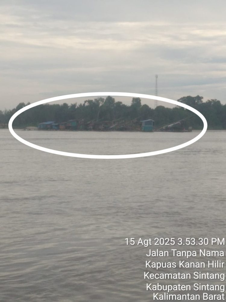 Diduga Dibekingi Oknum Yang Tidak Bertanggung Jawab,Tambang Emas Ilegal di Kelurahan Mengkurai Sintang Semakin Merajalela Terkesan Kebal Hukum