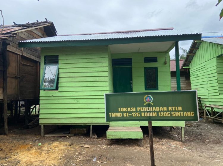 Seluruh Pekerjaan Rampung, Dandim 1205/Sintang Yakin TMMD ke-125 Ditutup Tepat Waktu