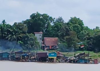 Aktivitas PETI di Daerah Aliran Sungai Kapuas Makin Tak Terkendali