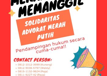 Peserta Aksi Demo Yang Menjadi Korban Penangkapan Akan di Dampingi Team Hukum Merah Putih Beserta AWIBB Dan FABEM