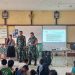 Babinsa Koramil 16/Seberuang Tanamkan Wawasan Kebangsaan Kepada Pelajar SMPN 1 Seberuang