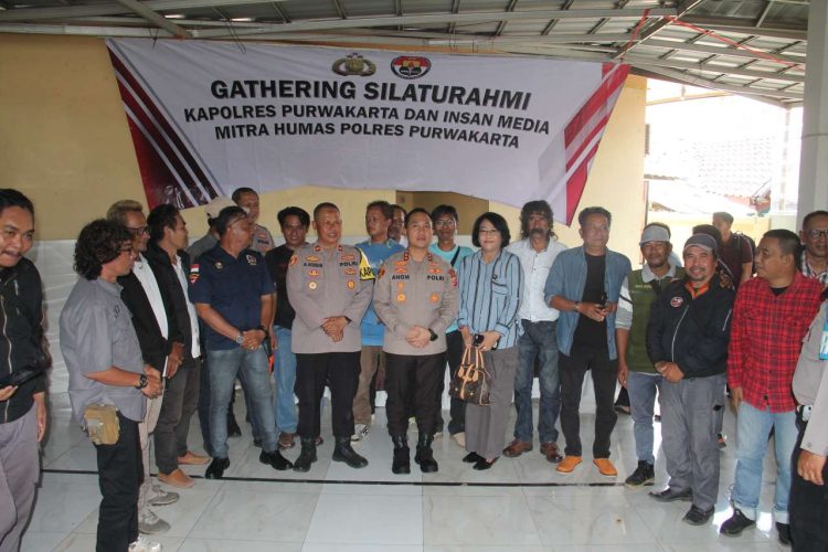 Media dan Polri Satu Visi, Kapolres Purwakarta Gelar Gathering Silaturahmi Bersama Wartawan