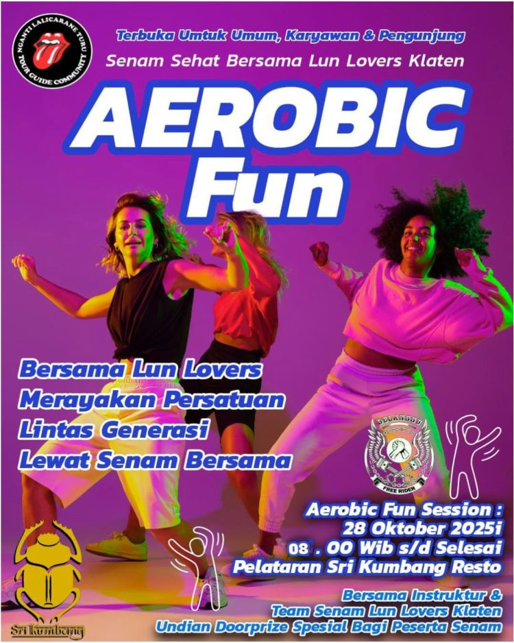 Lun Lovers Klaten Merayakan Persatuan Lintas Generasi Lewat Senam Sehat