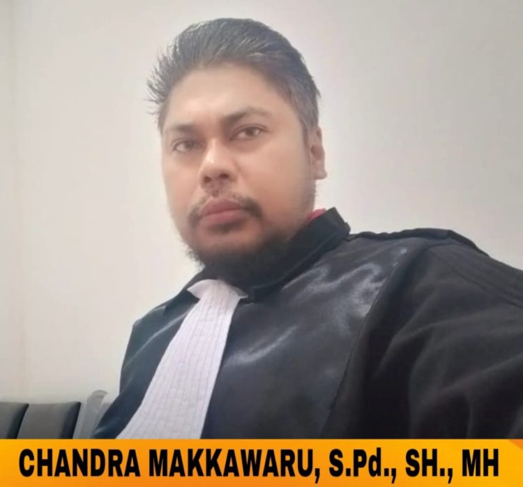 Adv. Chandra Makkawaru, S.Pd., SH., MH., Sangat Menyayangkan Perilaku Oknum Pihak Perusahaan Terhadap Jurnalis Yang Sedang Meliput