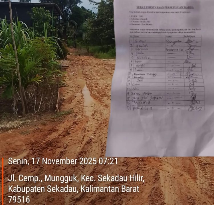 Aduan Keluhan Masyarakat RT 25 Jalan Cempaka Sekadau Jauh dari Perhatian dan Pembangunan Pemerintah