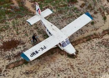 KNKT Turun Tangan Selidiki Jatuhnya Pesawat Cessna di Karawang