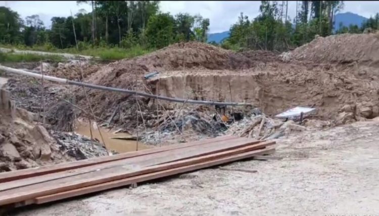 Janji Aparat dan Pemkab Kapuas Hulu Tinggal Janji, di Minta Satgas PKH Garuda Berantas Habis Jaringan Cukong Bos PETI di Kapuas Hulu