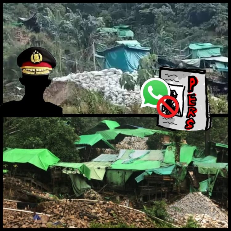 Ada Apa Kapolsek Sepauk Nomer WhatsApp Awak Media Diblokir, Setelah Terbitkan Pemberitaan aktivitas (PETI) di Wilayah Hukumnya