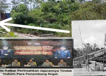 PETI Sungai Ayak Merajalela, Kapolsek Bungkam Saat Dikonfirmasi, Ada Apa?
