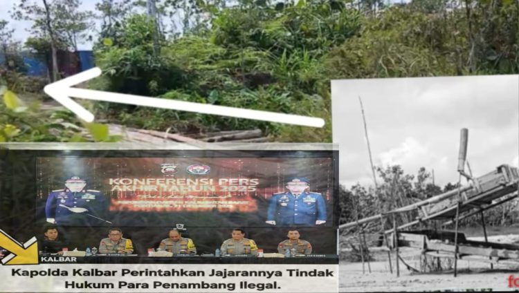 PETI Sungai Ayak Merajalela, Kapolsek Bungkam Saat Dikonfirmasi, Ada Apa?