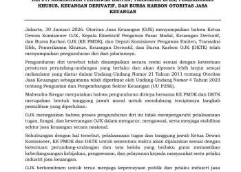 Volatilitas Pasar Pasca Pengunduran Diri Beberapa Pejabat OJK