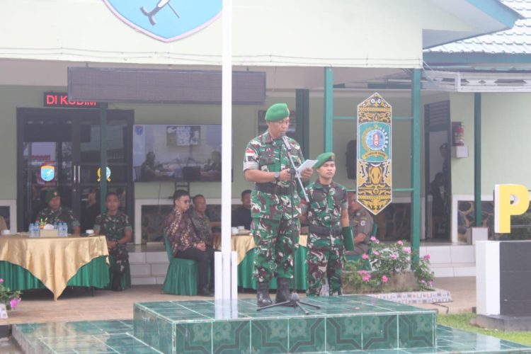 Kodim 1206/Putussibau Gelar Upacara Pembukaan Kegiatan Korps Kadet Republik Indonesia Gelombang IV TA 2026