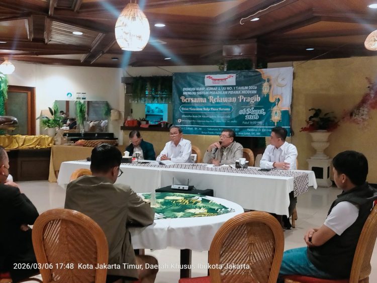Irjen Pol (Purn) Aryanto Sutadi Hadiri Diskusi Publik Bersama THMP dan Relawan Pragrib Bahas Pembaruan KUHP, KUHAP dan Undang-Undang