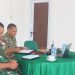 Dalam Rangka Rapat Evaluasi Percepatan Pembangunan KDKMP, Dandim 1206/Putussibau Didampingi Pasiter Ikuti Vicon Bersama Wakil Panglima TNI
