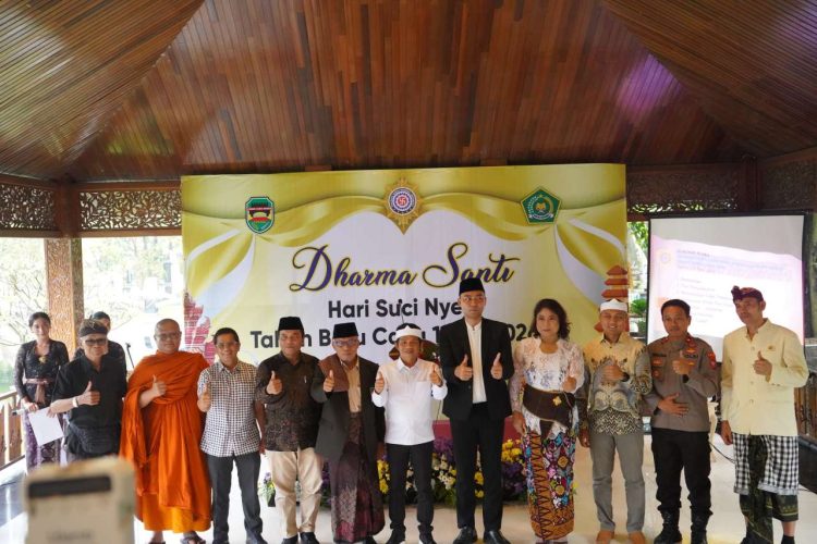 Perkuat Toleransi dan Sinergitas Kebangsaan, Wakapolres Purwakarta Hadiri Dharma Santi Nyepi