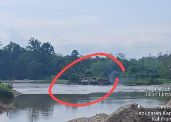 Pertambangan Emas Tanpa Izin (PETI) Bebas Beroperasi di Temuyuk Bunut Hulu, Air Sungai Keruh, Warga Desak Aparat Tindak Tegas