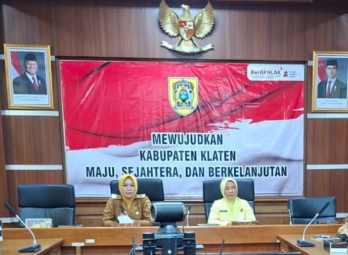 DISSOSP3APPKB Klaten Gelar Rapat Koordinasi Persiapan Hari Kartini 2026