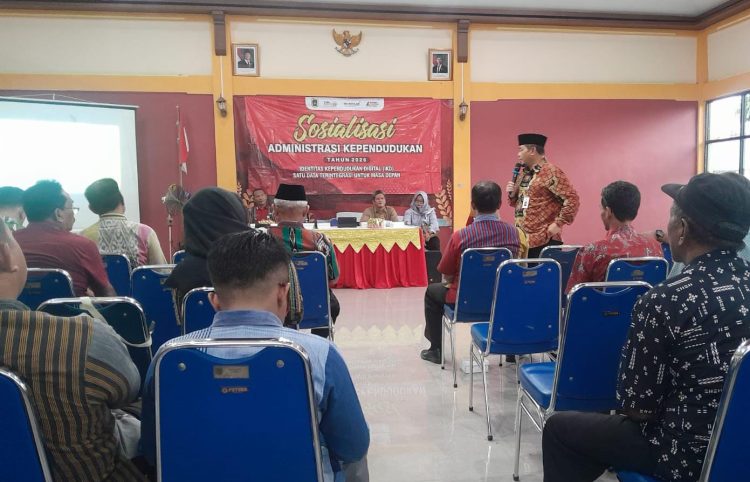 Ketua DPRD Klaten Hadiri Sosialisasi Identitas Kependudukan Digital di Kecamatan Ngawen