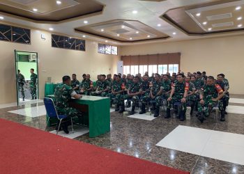 Guna Mengasah Dan Meningkatkan Profesionalisme Teritorial, Kodim 1206/Putussibau Gelar Latihan Teknis Teritorial