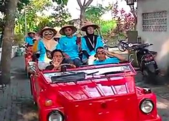 Syawalan Lintas Pelaku Pariwisata Nusantara di Umbul Besuki Ponggok