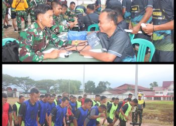 Tingkatkan Kemampuan Fisik, Kodim 1206/Putussibau Gelar Garjas UKP Periode 01-10-2026 dan Garjas Periodik Gelombang I Tahun 2026