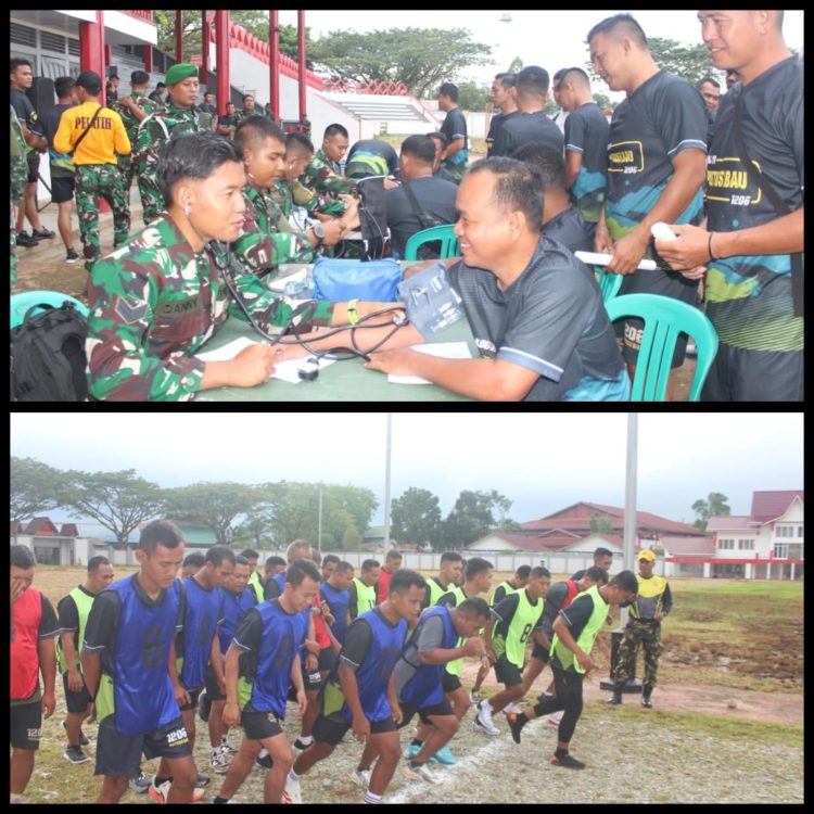Tingkatkan Kemampuan Fisik, Kodim 1206/Putussibau Gelar Garjas UKP Periode 01-10-2026 dan Garjas Periodik Gelombang I Tahun 2026