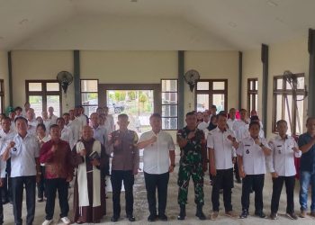 Danramil Badau Hadiri Pengukuhan Perpanjangan Masa Jabatan BPD Se-Kecamatan Badau