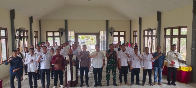 Danramil Badau Hadiri Pengukuhan Perpanjangan Masa Jabatan BPD Se-Kecamatan Badau