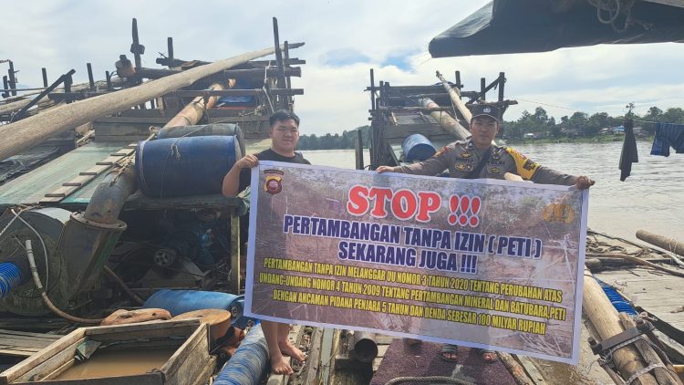 Kapolsek Belitang Hilir Klarifikasi Isu PETI di Entabuk, Tak Temukan Aktivitas Ilegal, Tekankan Pencegahan dan Edukasi