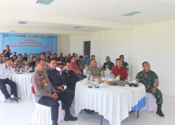 Dandim 1206/Putussibau Bersama Forkopimda Kapuas Hulu Ikuti Launching Perdana KDKMP Secara Virtual Bersama Presiden RI