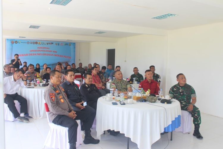 Dandim 1206/Putussibau Bersama Forkopimda Kapuas Hulu Ikuti Launching Perdana KDKMP Secara Virtual Bersama Presiden RI