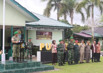 Perkuat Karakter Dan Bela Negara Pelajar, Kodim 1206/Putussibau Gelar Persami Korps Kadet Republik Indonesia Gelombang V TA. 2026