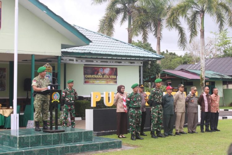 Perkuat Karakter Dan Bela Negara Pelajar, Kodim 1206/Putussibau Gelar Persami Korps Kadet Republik Indonesia Gelombang V TA. 2026