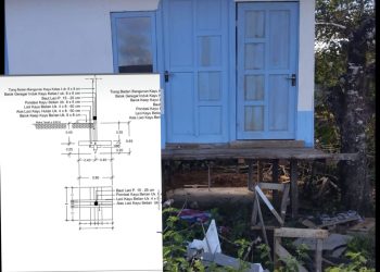 Pelaksana Bantah Pembangunan Dapur MBG Desa Nanga Dua Tidak Sesuai Standar, Warga Soroti Dugaan Material Kayu Tak Sesuai RAB