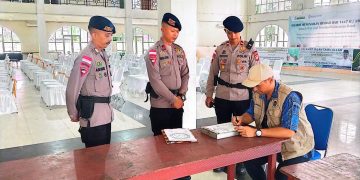 Satbrimob Polda Kalbar Sterilkan Asrama Haji Pontianak Jelang Keberangkatan Jamaah Haji 1447 H/2026 M