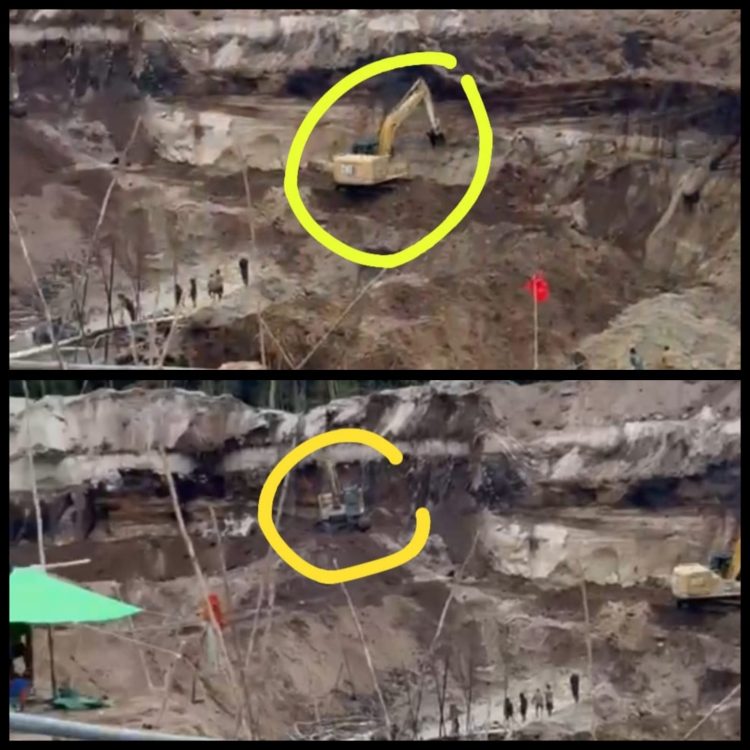 Aktivitas PETI Semoncol Sanggau Gunakan Excavator Terus Masif, Diduga Ada Oknum Beking APH, Mantan Pekerja Emas : Ungkapkan Produksi Hasil Harian Capai Setengah Kilo