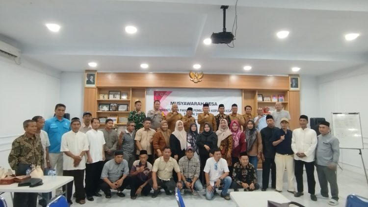 Musyawarah Desa Mekarmukti Bahas Pembentukan Panitia Pilkades 2026
