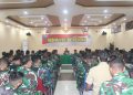 Bacakan Amanat Kasad, Komandan Kodim 1206/Putussibau Berikan Jamdan Pada Anggotanya