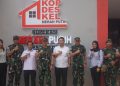 Dandim 1206/Putussibau Dampingi Pangdam XII/Tanjungpura Tinjau KDKMP di Badau