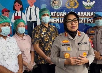 Kapolres Metro Bekasi Cek Langsung Pendistribusian Ekosistem Bahan Rantai Pasok Polda Metro Jaya ke SPPG Jayamukti