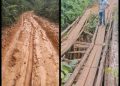 Jalan Dan Jembatan Desa Balai Agas Hancur Total, Dimana Kades, Dewan dan Bupati Melawi..?Kemanakah Perginya Anggaran Pembangunan